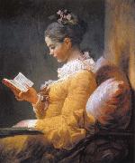 Jean Honore Fragonard A Young Girl Geading oil painting reproduction